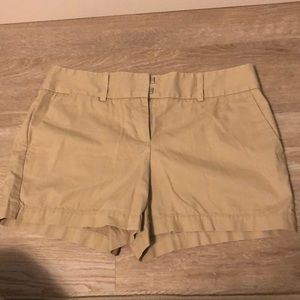 100% cotton khaki shorts